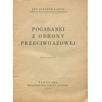 BARTEL Zygfryd - Rozhovory o plynovej obrane [1934].