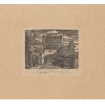 PICHELL Eugeniusz - The Old Town in Warsaw. 10 woodcuts [graphic portfolio].