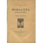 LAFORGUE Jules - Moralités légendaires [Paris 1920] [originálny lept Konstantin Brandl].
