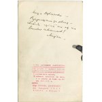 [Photograph] Maria Dabrowska [1960] [AUTOGRAPH AND DEDICATION].