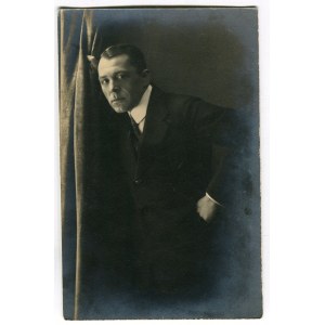 [pocztówka fotograficzna] Kazimierz Junosza-Stępowski [1921]