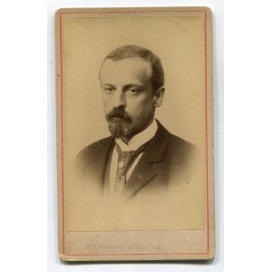 [kartónová fotografia] Henryk Sienkiewicz [1890].