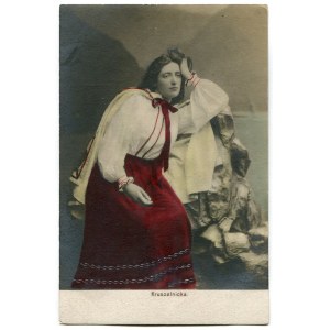 [fotografische Postkarte] Solomija Krushelnytska