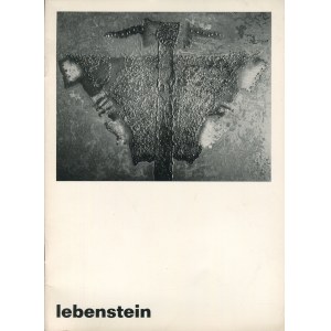 LEBENSTEIN Jan - Monstrose kreaturen und carnet intime. Katalog wystawy [1965]