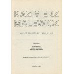 Kazimierz Malewicz. Zeszyt teoretyczny Galerii GN [Gdańsk 1983]