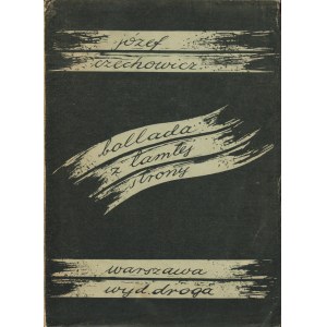 CZECHOWICZ Józef - Ballad from that side [first edition 1932].