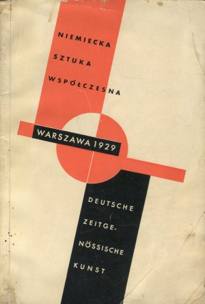 Exhibition of German modern art. Catalog [Warsaw 1929].