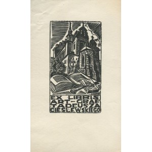 [exlibris] WISZNIEWSKI Kazimierz - Exlibris of Tadeusz Cieślewski [1939].