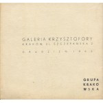 JANIKOWSKI Mieczysław Tadeusz - Folder z wystawy w Galerii Krzysztofory [1962]