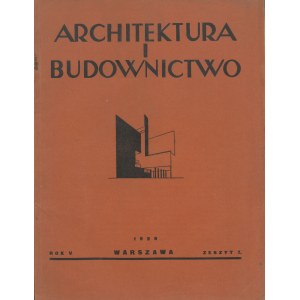 Architektura i Budownictwo. Nr 7 z 1929 roku