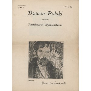 Die polnische Glocke zu Ehren von Stanislaw Wyspianski. Eine Tageszeitung 13.XII.1914