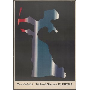 [Plakát] LENICA Jan - Velké divadlo. Richard Strauss. Elektra [1969].