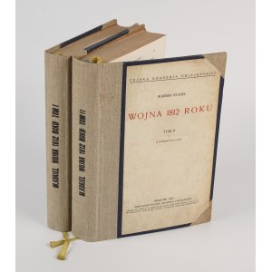KUKIEL Marian - War of 1812 [set of 2 volumes with maps and plans] [1937].
