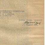 [Warsaw Uprising] Bogumil section. Situation report dated 11.09.1944 at 17 hrs [with signature of Wladyslaw Garlicki a.k.a. Bogumil].