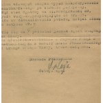 [Varšavské povstání] Prapor Ostoja. Situační zpráva z 13.9.1944, 17:00 [podepsán kapitán Tadeusz Klimowski, pseud. Ostoja].