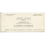 LEBENSTEIN Jan - Set of invitations from exhibitions