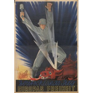 [plakat] Deutschlands Sieg - Europas Freiheit (Zwycięstwo Niemiec - Wolność Europy) [1942]
