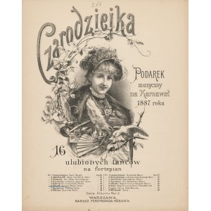 [nuty] Czarodziejka. Podarek muzyczny na Karnawał 1887 roku. Zikoff. Syrena (Nixen) Polka