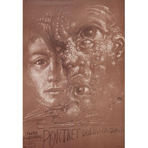 [plagát] STAROWIEYSKI Franciszek - Portrét Doriana Graya [1979].