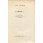 ZAWIEYSKI Jerzy - Dramaty [Erstausgabe 1957] [AUTOGRAFIE UND DEDIKATION].
