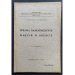 SCHöNFELD Stanisław - Uprawa naważniejszych warzyw w gruncie. Warszawa [1922]