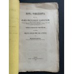 [Veľká emigrácia] Xiądz KAJSIEWICZ Hieronim - Mowa pogrzebowa po ś. p. Adam Jerzy Księciu Czartoryskim. Poznań [1862].