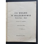 ŁADZINA Wanda - Was in der Ehe erlaubt ist. Warschau [1939].