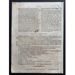 MONUMENTA Regnum Poloniae Cracoviensia - OGŁOSZENIE przedpłaty na dzieło, wydane po raz drugi staraniem B. M. Wolffa w Petersburgu. Warszawa [1851]