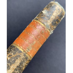 MERHEINEKE Philippus Konrad - Institutiones symbolicae, Doctrinarum catholicorum, protestantium, socinianorum, ecclesiae gracae [...] Berolini [1825].