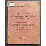 SEMADENI Władysław - Z dziejów zboru ewanelicko-reformowanego w Warszawie. Warszawa [1927] [DEDYKACJA]
