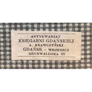 [BOCHEŃSKI Adam] ADAMCZEWSKI Stanisław - Serce nienasycone. Książka o Żeromskim. Poznań [1930]
