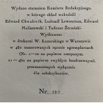 PAMIĘTNIK II Zjazdu Bibliofilów Polskich w Warszawie. Warszawa [1928]