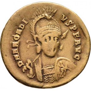 Řím, Arcadius, 383 - 408, Solidus, Rv:CONCORDIA.AVGG.CONOB., Costantinopolis