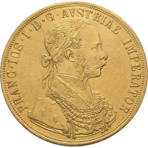 František Josef I., 1848 - 1916, 4 Dukát 1894 (pouze 35.000 ks), 13.868g, nep.hr.,