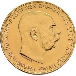 František Josef I., 1848 - 1916, 100 Koruna 1915 - novoražba, 33.822g, nep.hr.