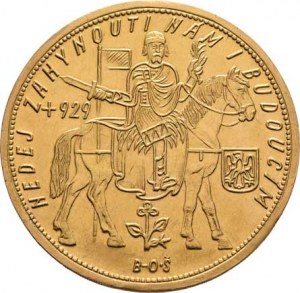 Československo, období 1918 - 1939, 10 Dukát 1934 (raženo pouze 1298 ks), 34.853g,