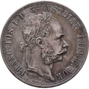 Rakouská a spolková měna, údobí let 1857 - 1892, 2 Zlatník 1888, 24.526g, nep.hr., nep.rysky, patin