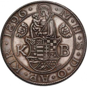 Korunová měna, údobí let 1892 - 1918, Uherský tolar 1896 - mileniová ražba ve stylu tolaru