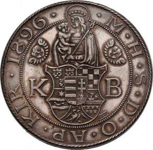 Korunová měna, údobí let 1892 - 1918, Uherský tolar 1896 - mileniová ražba ve stylu tolaru