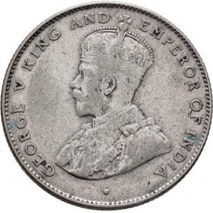 Ceylon, George V., 1910 - 1936, 50 Cent 1920, KM.109a (Ag550), 5.748g, nep.hr.,