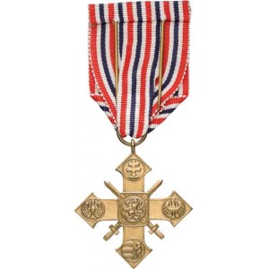 Československo, Československý válečný kříž 1939, VM.11-D, 3.pražské