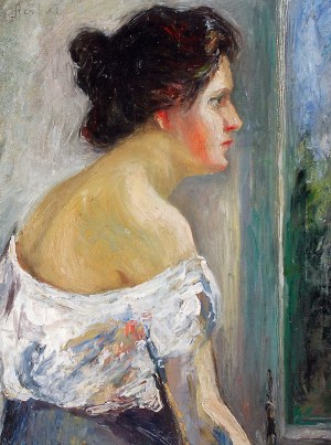 Maria GIŻBERT-STUDNICKA (1868-1955), Kobieta w oknie