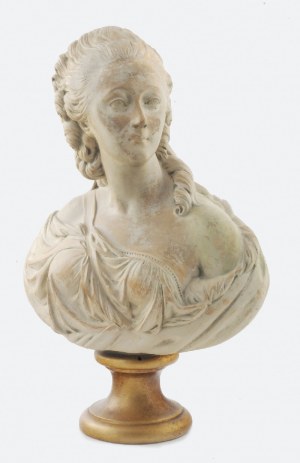 Augustin PAJOU (1730-1809), Popiersie Madame du Barry [Marie-Jeanne Bécu 1743-1793] - metresy króla Ludwika XV
