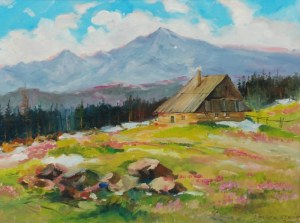 Leszek STAŃKO (1925-2011), Chata z górach, 2000