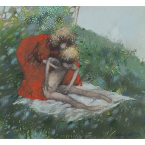 Zbyslaw MACIEJEWSKI (1946-1999), Boys on a Blanket, 1990