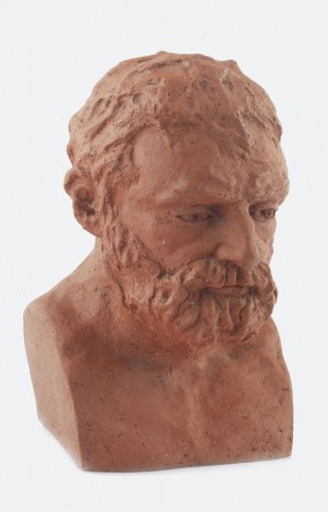 Jan STĘPKOWSKI (1952-2011), François Auguste René Rodin (1840-1917) - według, Popiersie Victora Hugo
