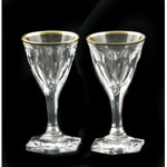 Firma MOSER (zał. 1857), Zestaw szkieł Crystal Glass Diplomat