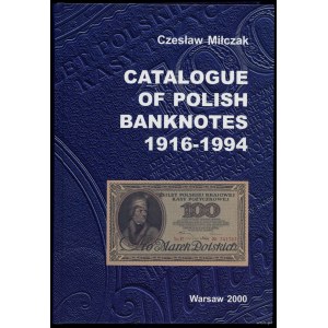 Miłczak Czesław - Katalog der polnischen Banknoten 1916-1994, Warschau 2000, ISBN 8391336190