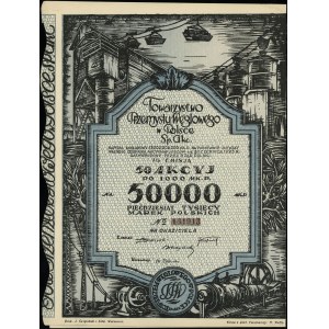 Polen, 50 Anteile zu 1.000 polnischen Mark = 50.000 polnische Mark, 20.06.1923