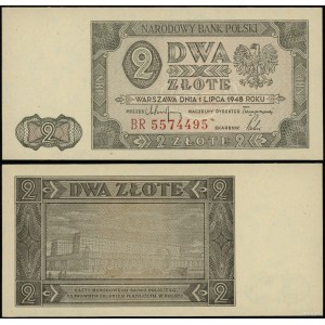 Polonia, 2 zloty, 1.07.1948